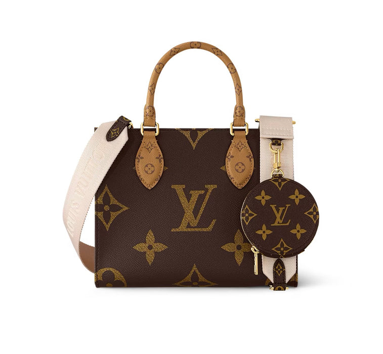 Louis Vuitton OnTheGo Pm in Monogram Brown