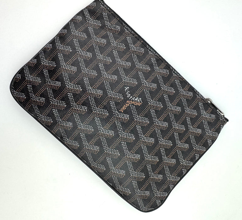 Goyard Senat PM Pocket Pouch Black