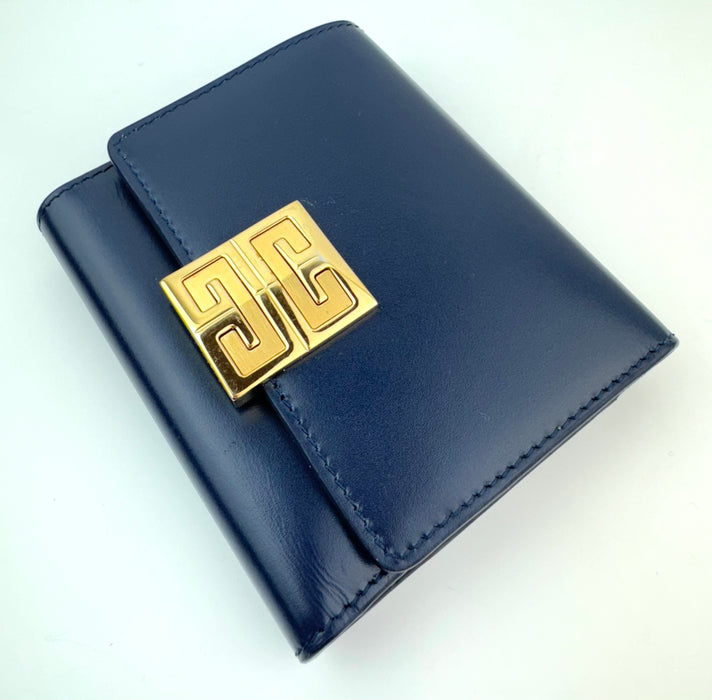 Givenchy 4G Leather Trifold Wallet