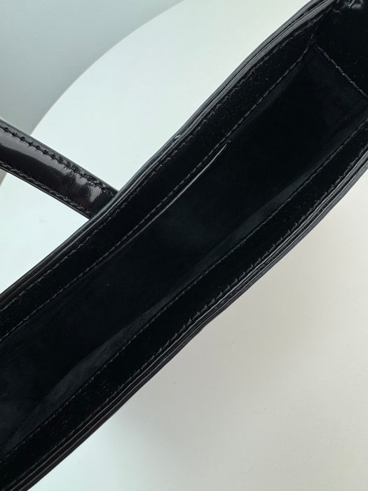 Saint laurent Mini Le 5 A 7 in Patent leather