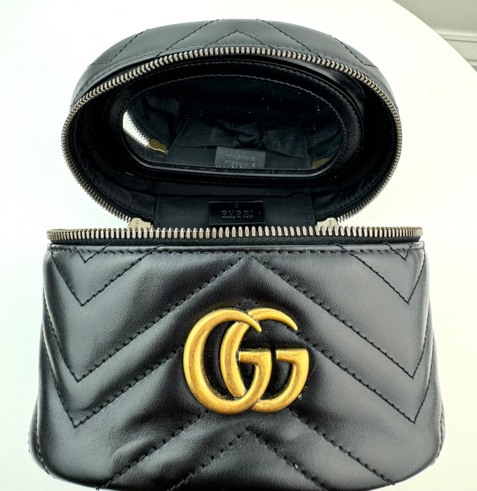 Gucci Marmont Matelasse Cosmetic Case