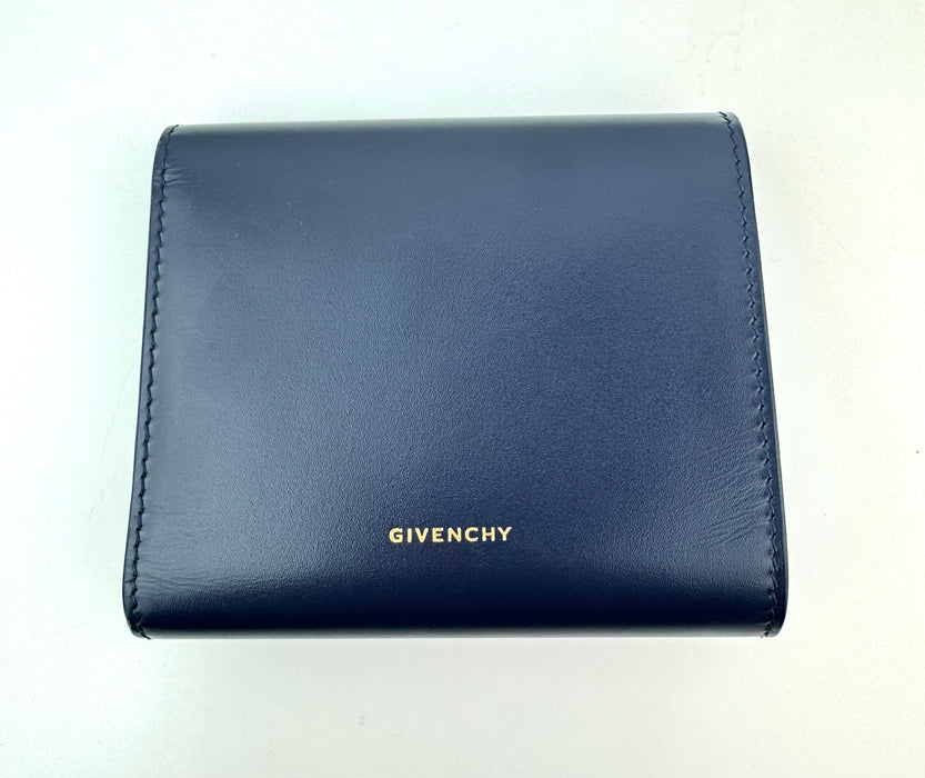 Givenchy 4G Leather Trifold Wallet