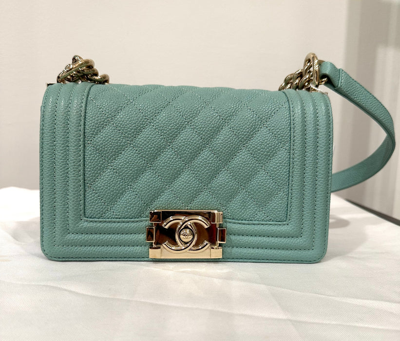 Chanel Caviar Quilted Small Boy bag