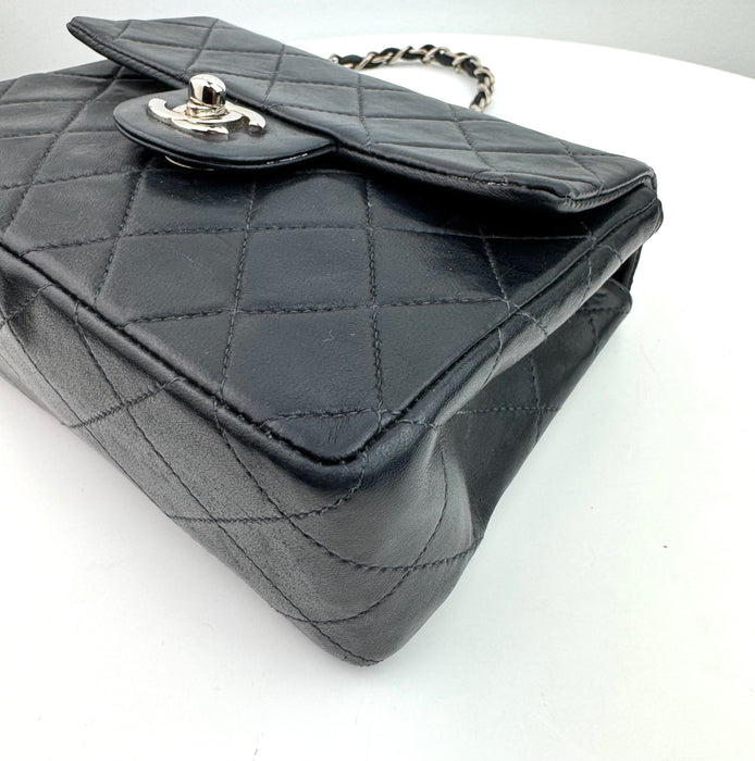 Chanel Mini Flap Lambskin Square Classic