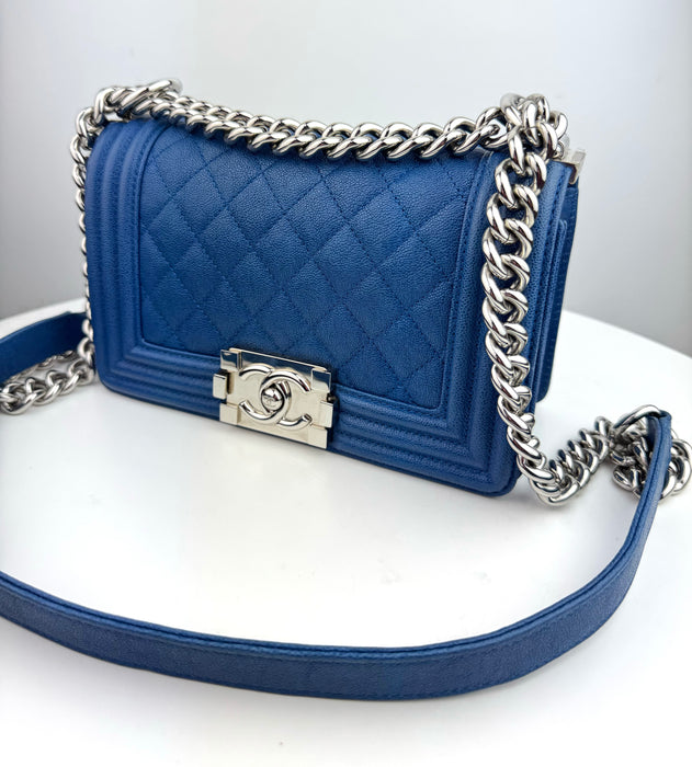 Chanel Caviar Quilted Small Boy bag