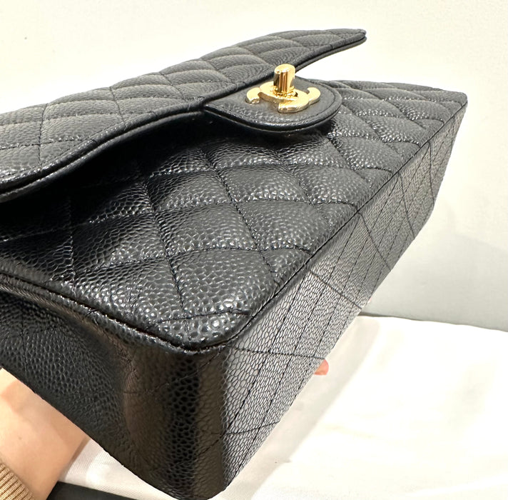 Chanel Classic Small Double Flap Caviar Quilted Bag