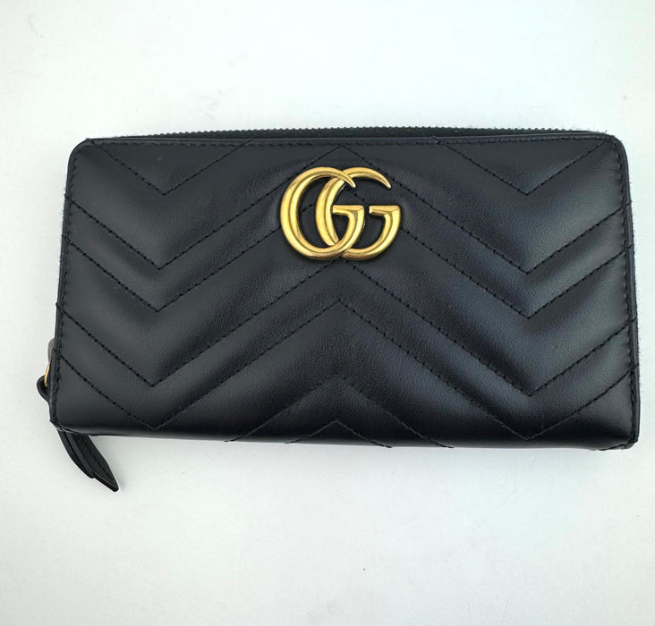 Gucci GG Marmont Zip Around Wallet