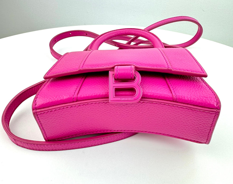 Balenciaga Mini Hourglass Bag Pink