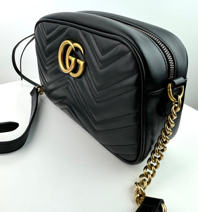 Gucci small GG Marmont chain shoulder bag