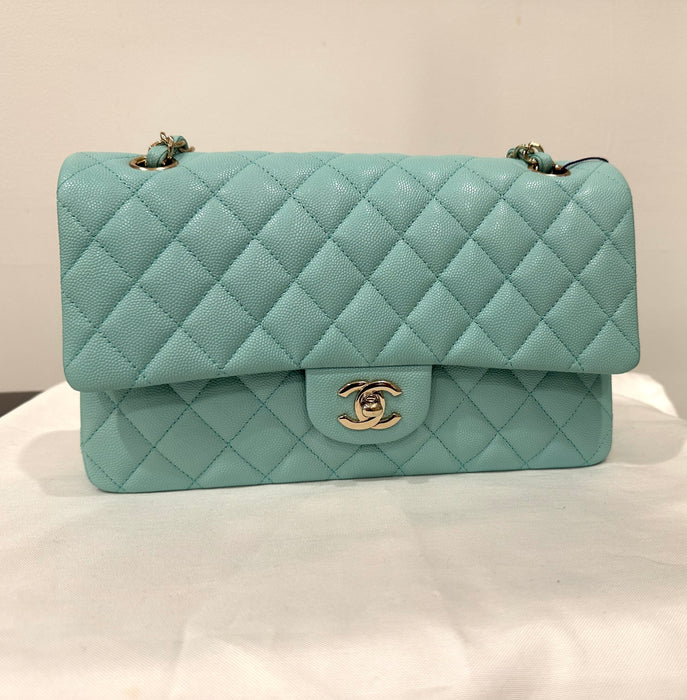 Chanel Classic Small Double Flap Caviar Quilted Bag