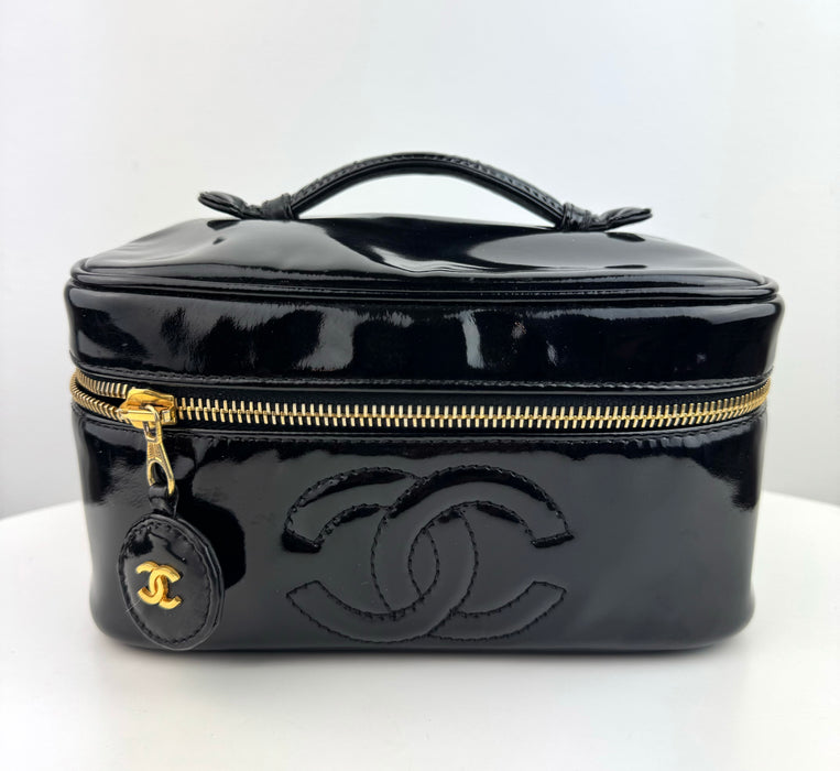 Chanel Patent Vanity bag