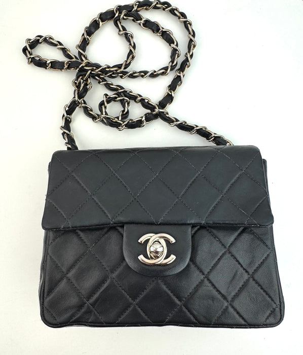 Chanel Mini Flap Lambskin Square Classic