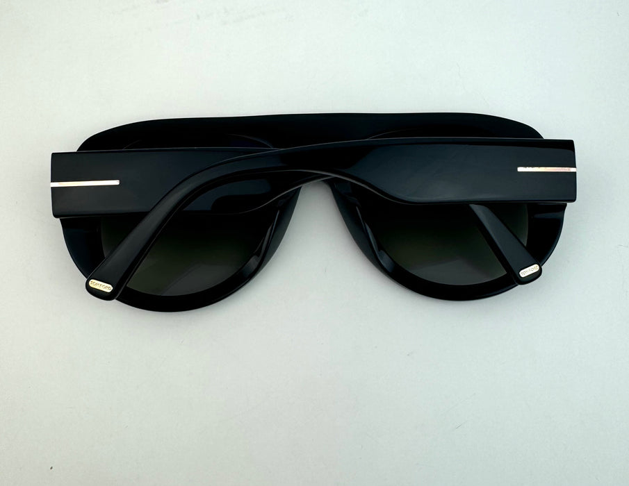 Tom Ford Cecil Pilot Sunglasses, 55mm