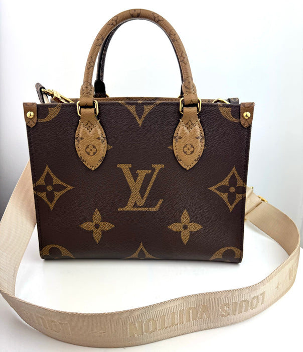 Louis Vuitton OnTheGo Pm in Monogram Brown