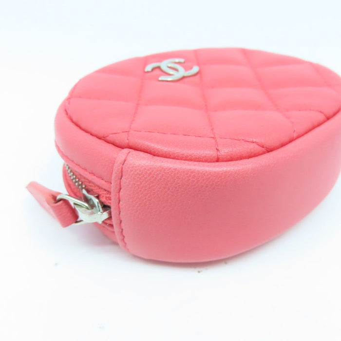 Chanel Coin Case Pink Lambskin