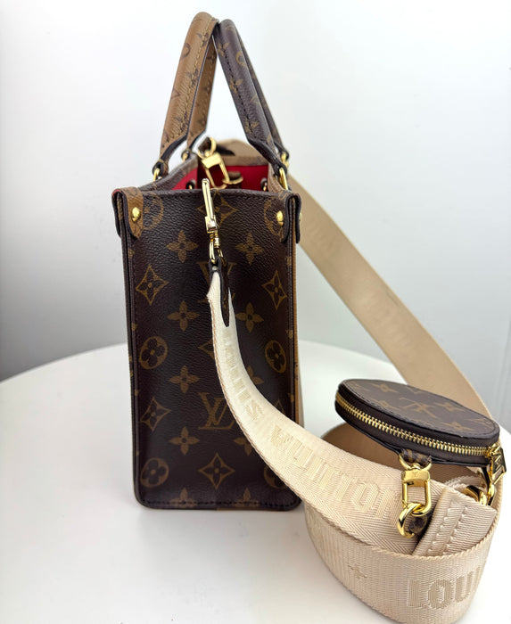 Louis Vuitton OnTheGo Pm in Monogram Brown