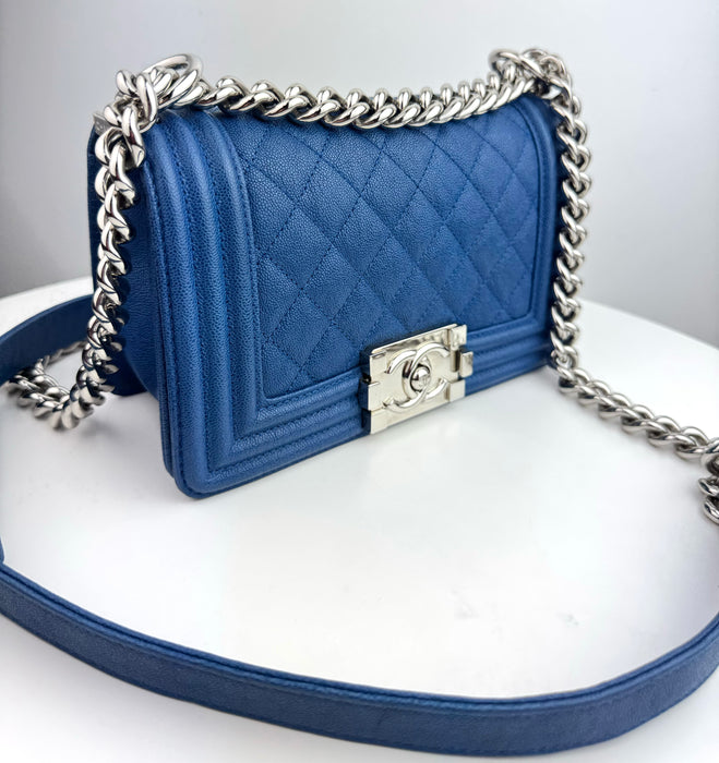 Chanel Caviar Quilted Small Boy bag