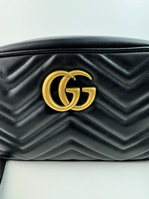 Gucci small GG Marmont chain shoulder bag