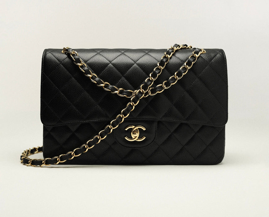 Chanel Large Caviar flap classic bag