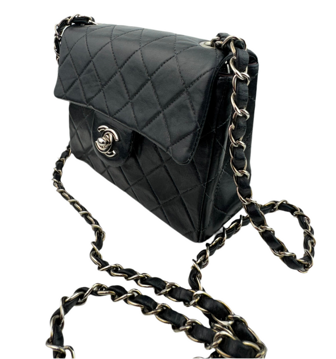 Chanel Mini Flap Lambskin Square Classic