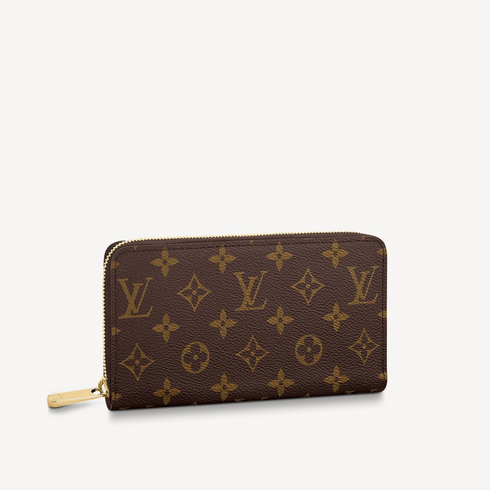 Louis Vuitton Zippy Wallet in Brown