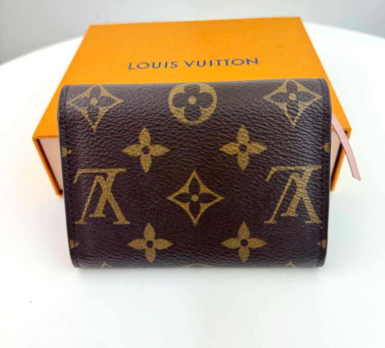 Louis Vuitton Monogram Rosalie Coin Purse Rose Ballerine