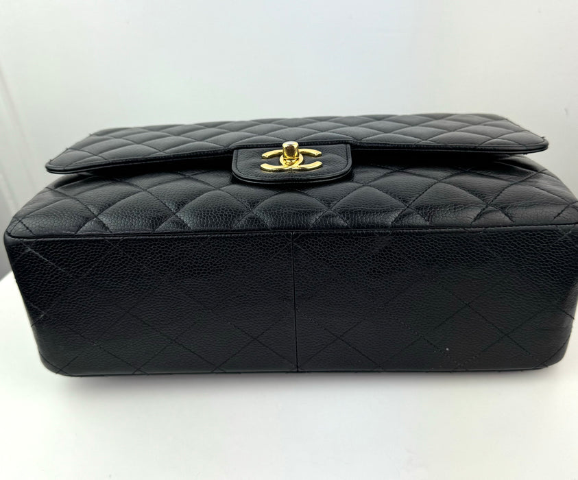 Chanel Large Caviar flap classic bag