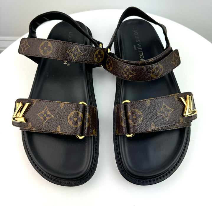 Louis Vuitton LV Sunset Flat Comfort Sandals