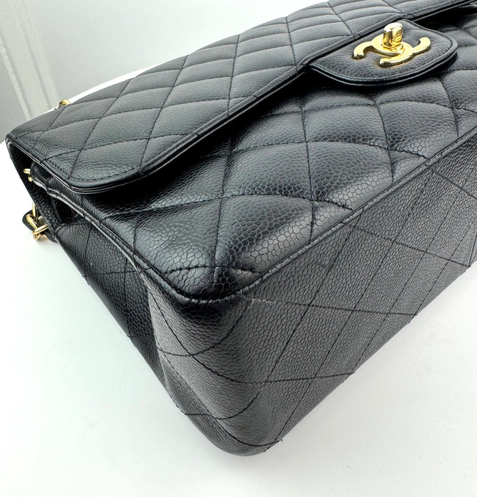 Chanel Large Caviar flap classic bag