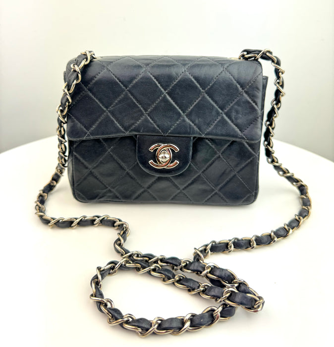 Chanel Mini Flap Lambskin Square Classic