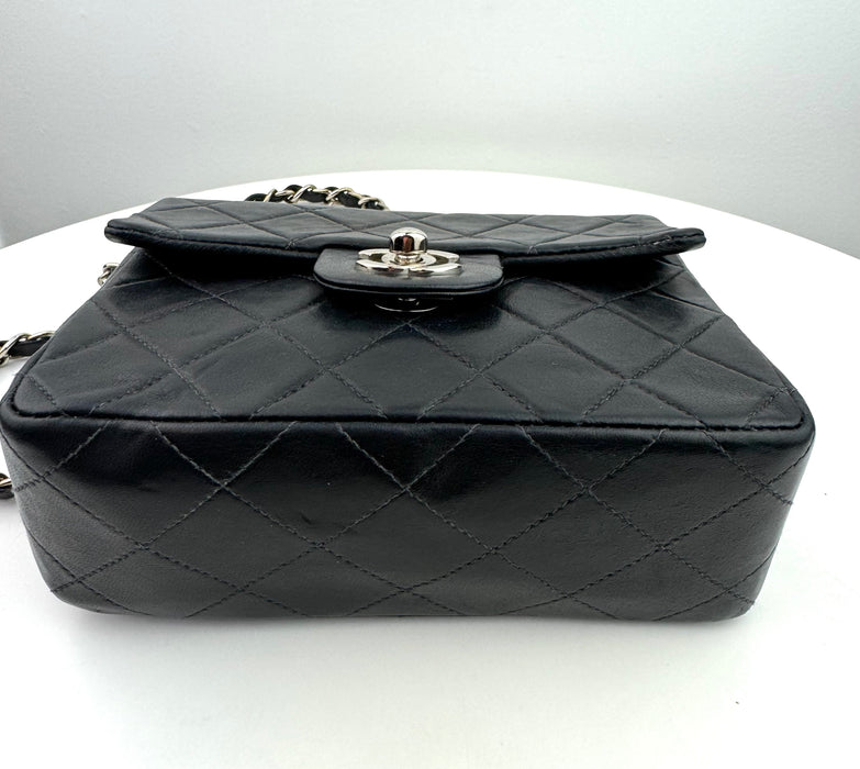 Chanel Mini Flap Lambskin Square Classic