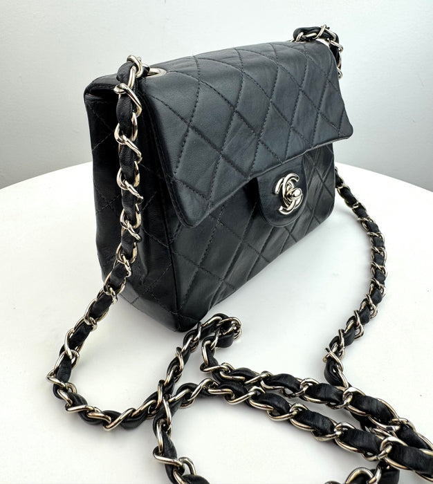 Chanel Mini Flap Lambskin Square Classic