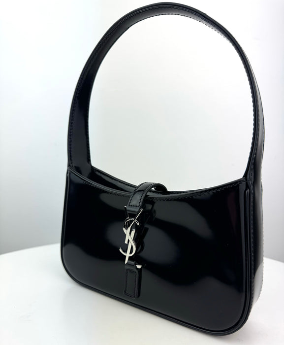 Saint laurent Mini Le 5 A 7 in Patent leather