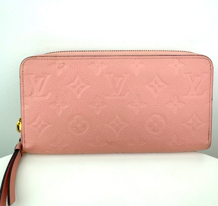 Louis Vuitton Zippy Wallet NM, Empreinte Pink