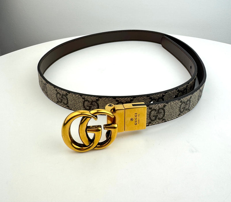 Gucci GG Marmont Reversible Thin belt