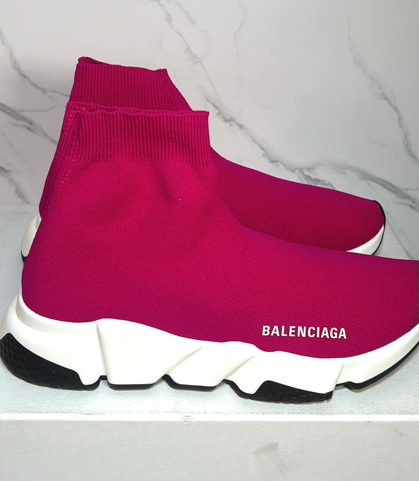 Balenciaga Pink sock sneakers