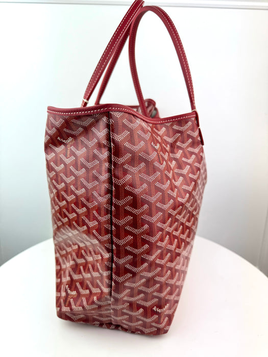 Goyard Saint Louis Pm Tote Bag Red