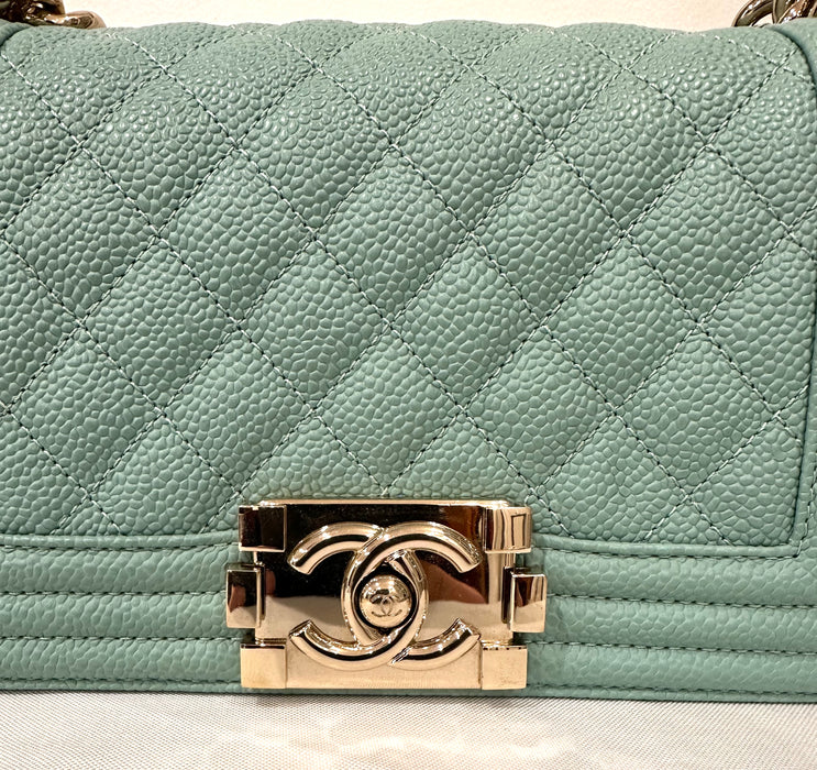 Chanel Caviar Quilted Small Boy bag