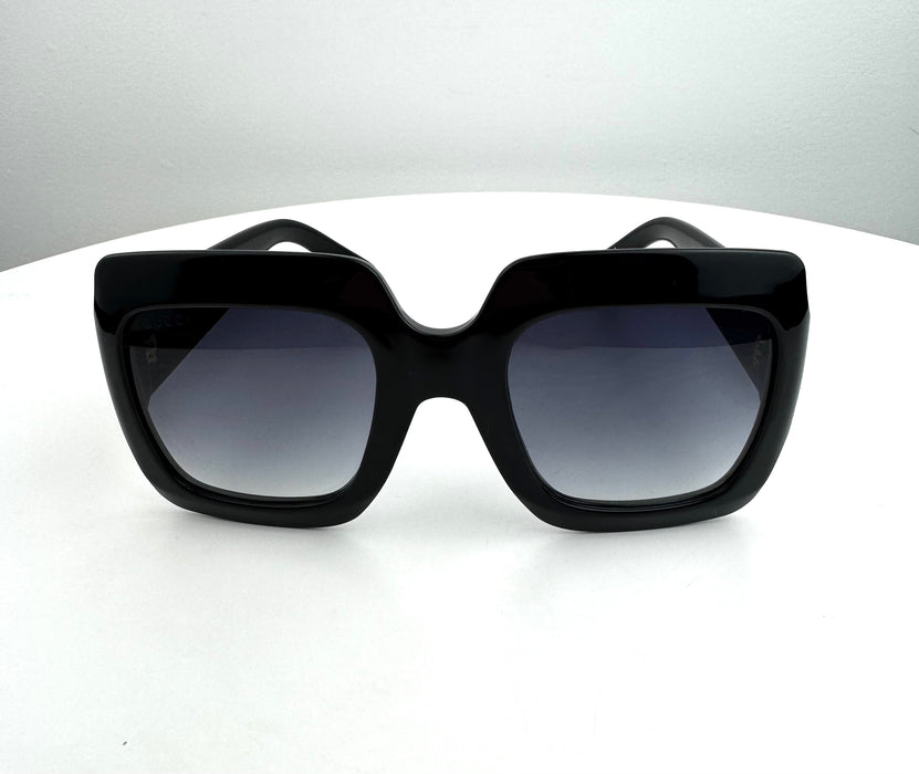 Gucci Acetate Square Sunglasses in Black