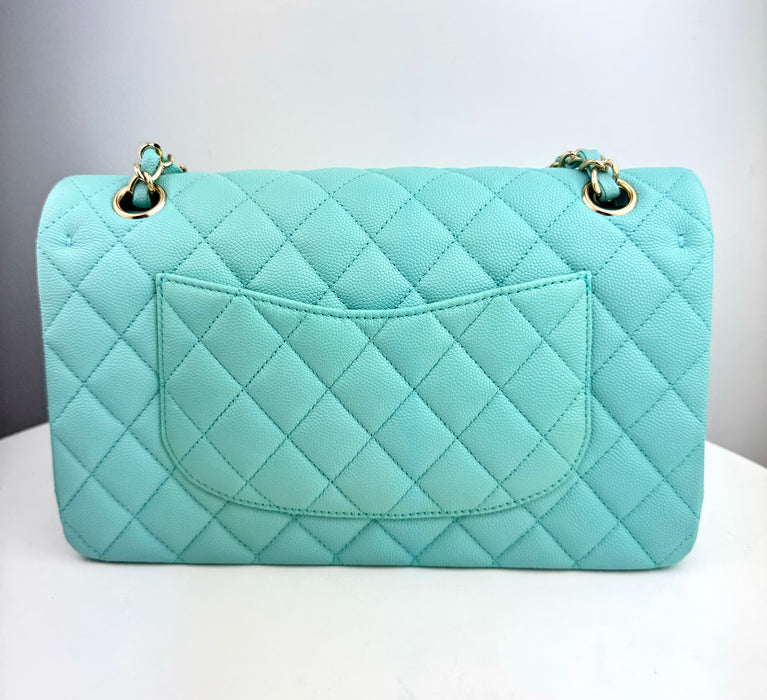 Chanel Classic Medium Double Flap Caviar Quilted Bag