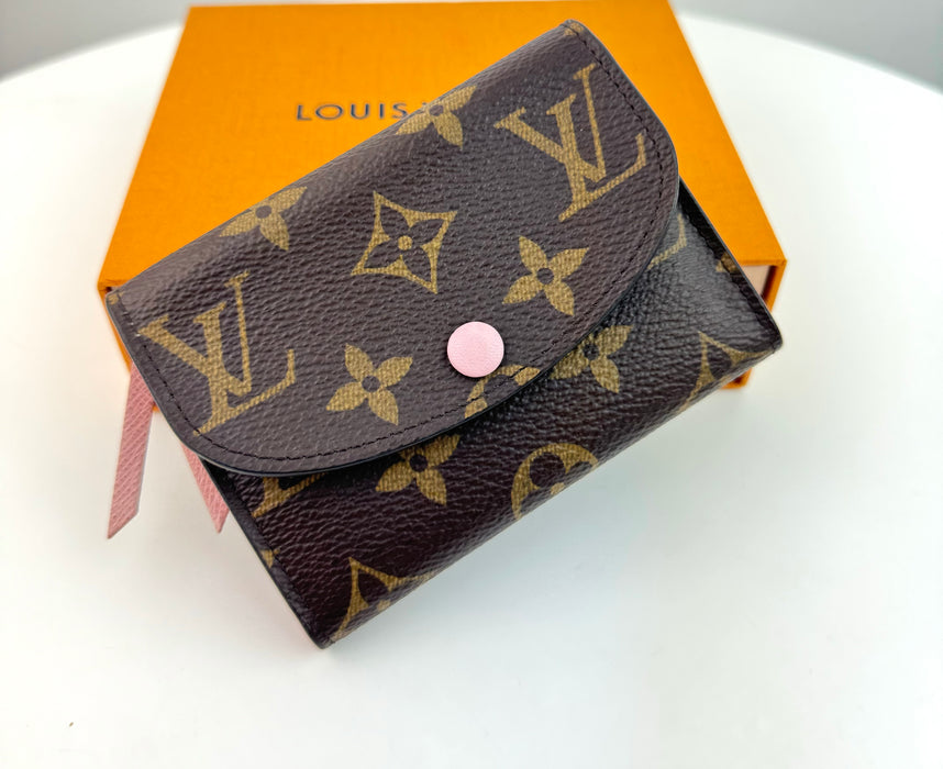 Louis Vuitton Monogram Rosalie Coin Purse Rose Ballerine