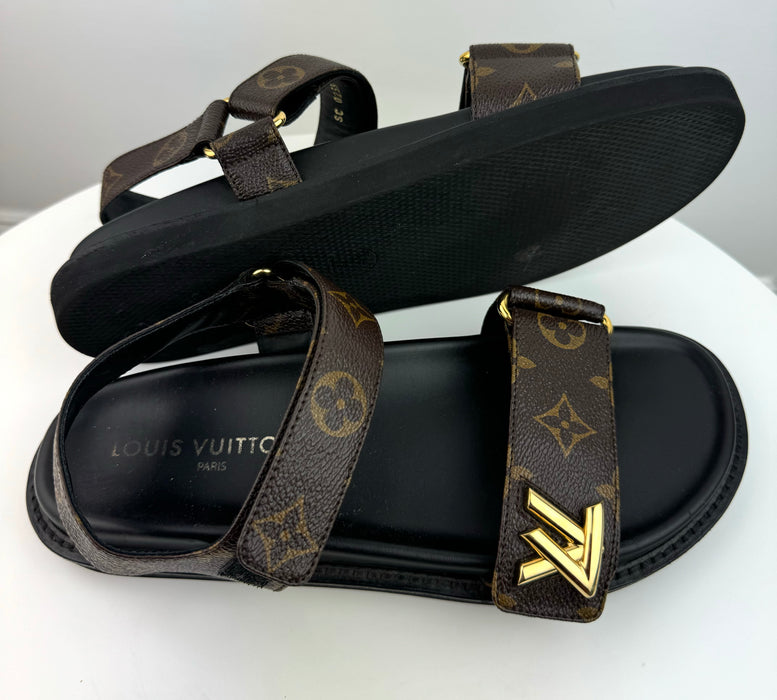 Louis Vuitton LV Sunset Flat Comfort Sandals