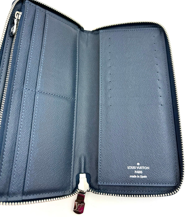 Louis Vuitton Zippy Wallet Vertical Bleu Marine