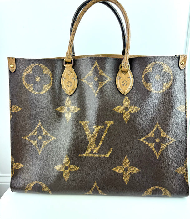 Louis Vuitton On The Go GM in Monogram Brown