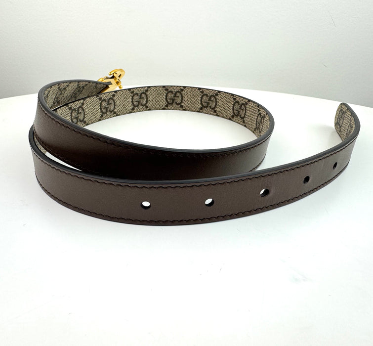 Gucci GG Marmont Reversible Thin belt