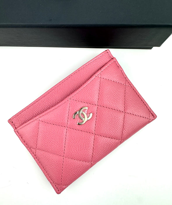 Chanel Classic Card Holder in Pink