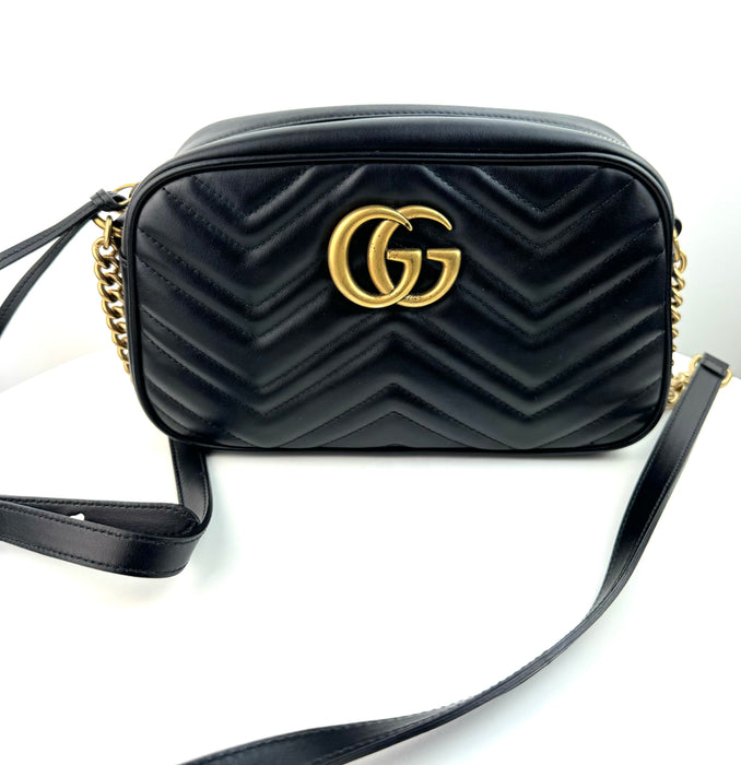 Gucci small GG Marmont chain shoulder bag