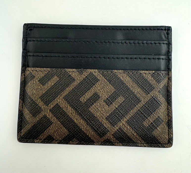 Fendi Card Holder In FF Motif