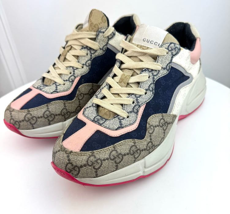 Gucci GG Rhyton Low Top Sneakers