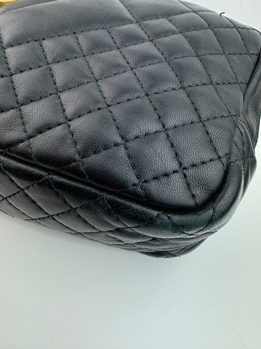 Versace  Icon Quilted Leather Belt Bag